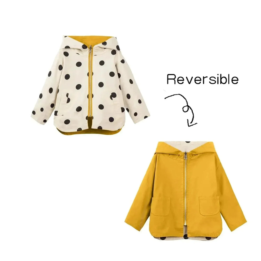 Heidi-Mode | Stylische Polka Dot Kinderjacke