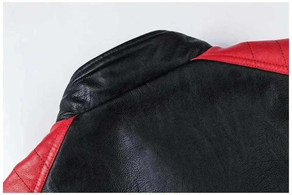 Heidi-Mode | Stilvolle Slim-Fit Herren Leder Bikerjacke