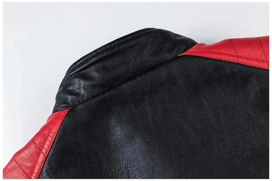 Heidi-Mode | Stilvolle Slim-Fit Herren Leder Bikerjacke