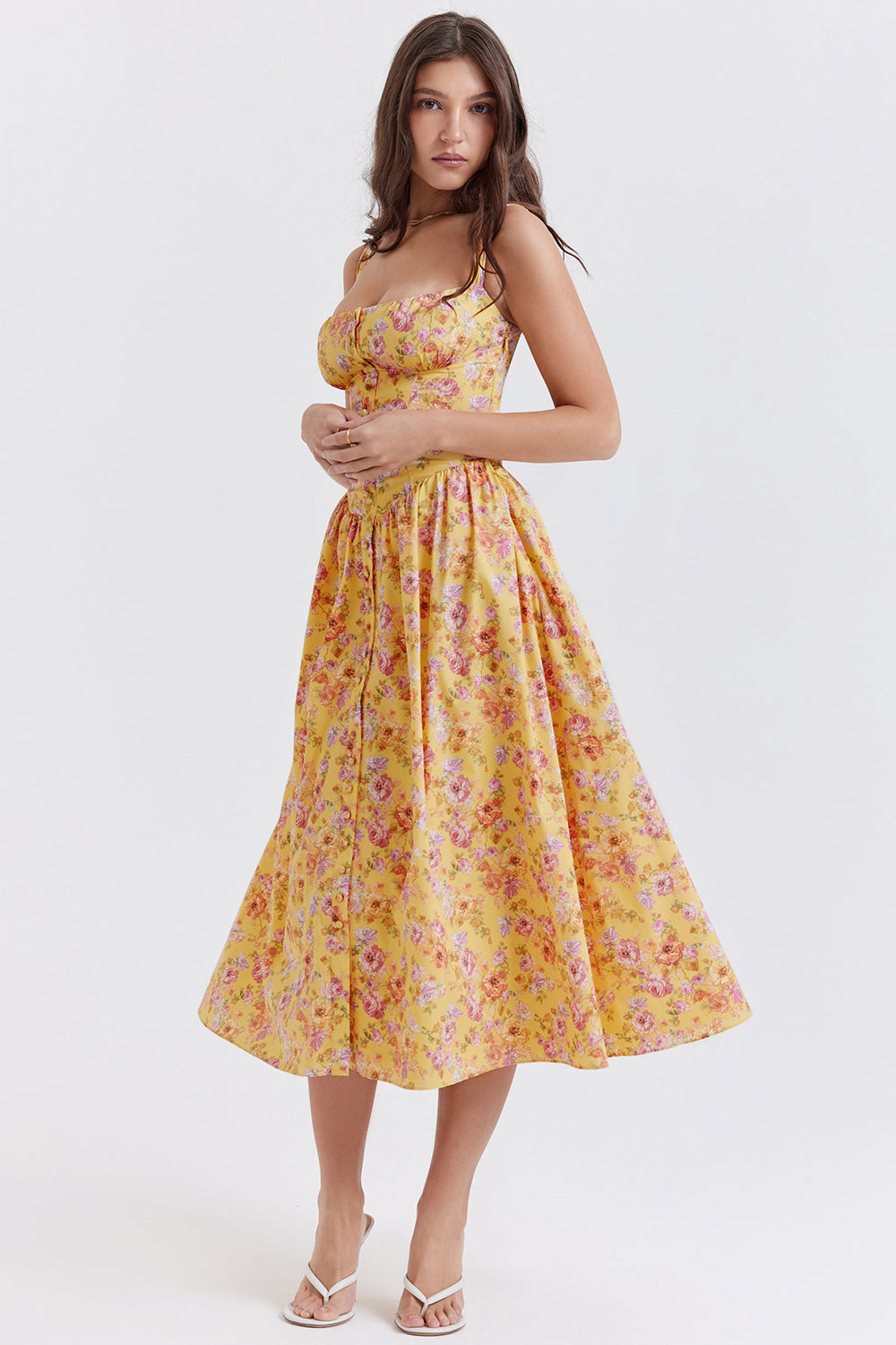 Midi-Sommerkleid für Damen