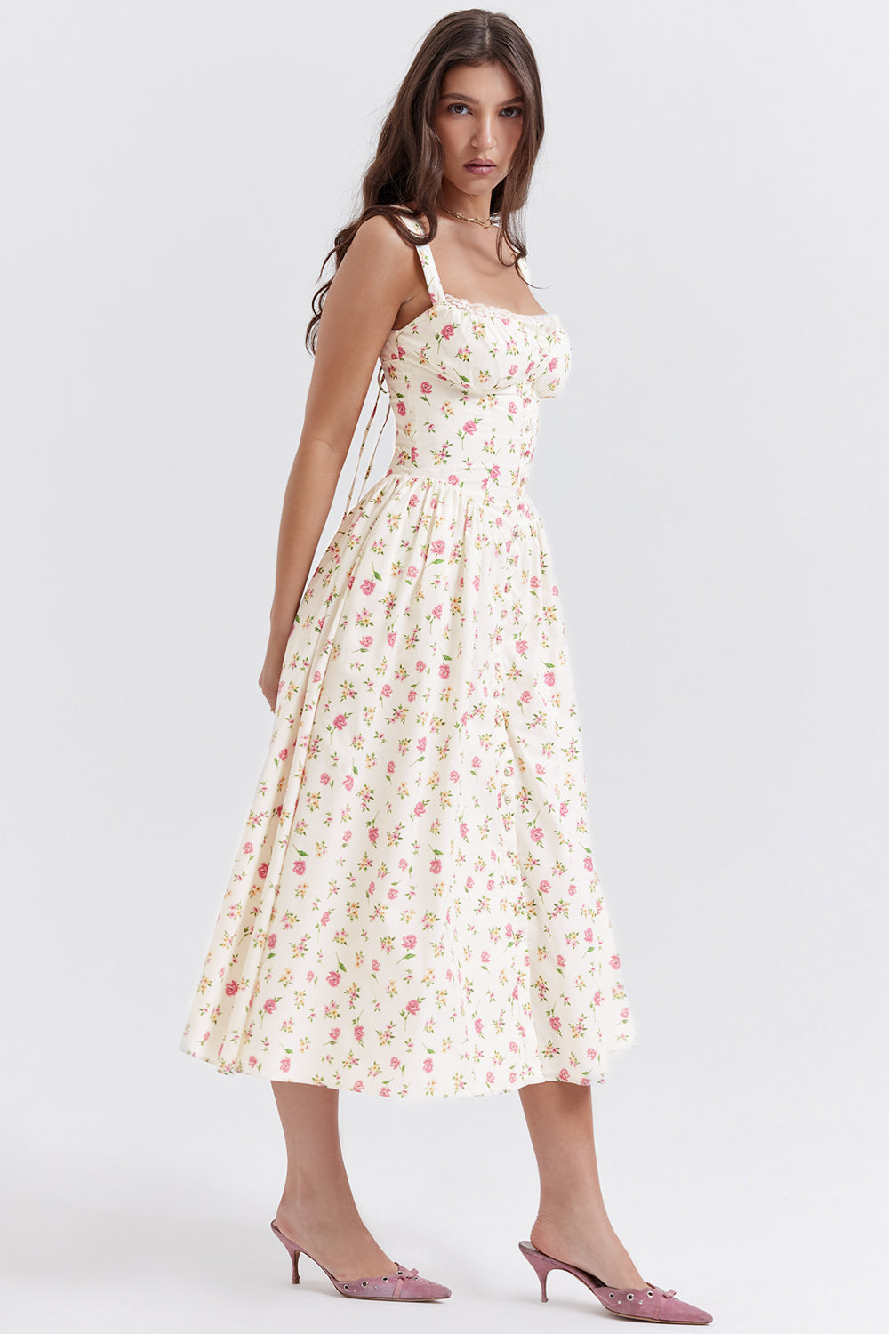 Midi-Sommerkleid für Damen