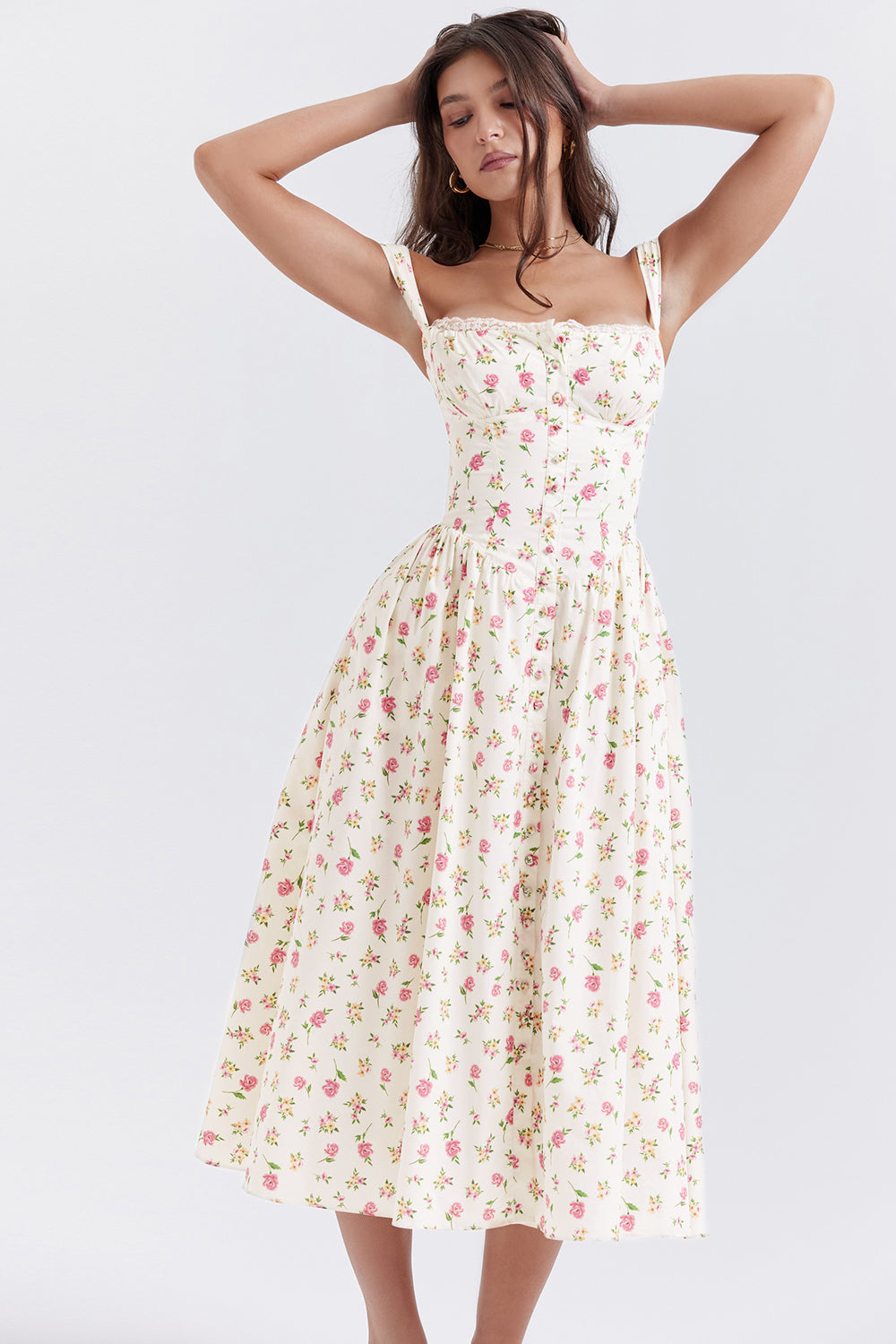 Midi-Sommerkleid für Damen