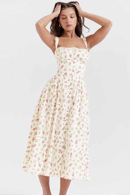 Midi-Sommerkleid für Damen