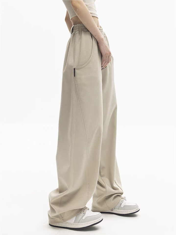Heidi-Mode | School Einfarbiger Baggy Sweatpants