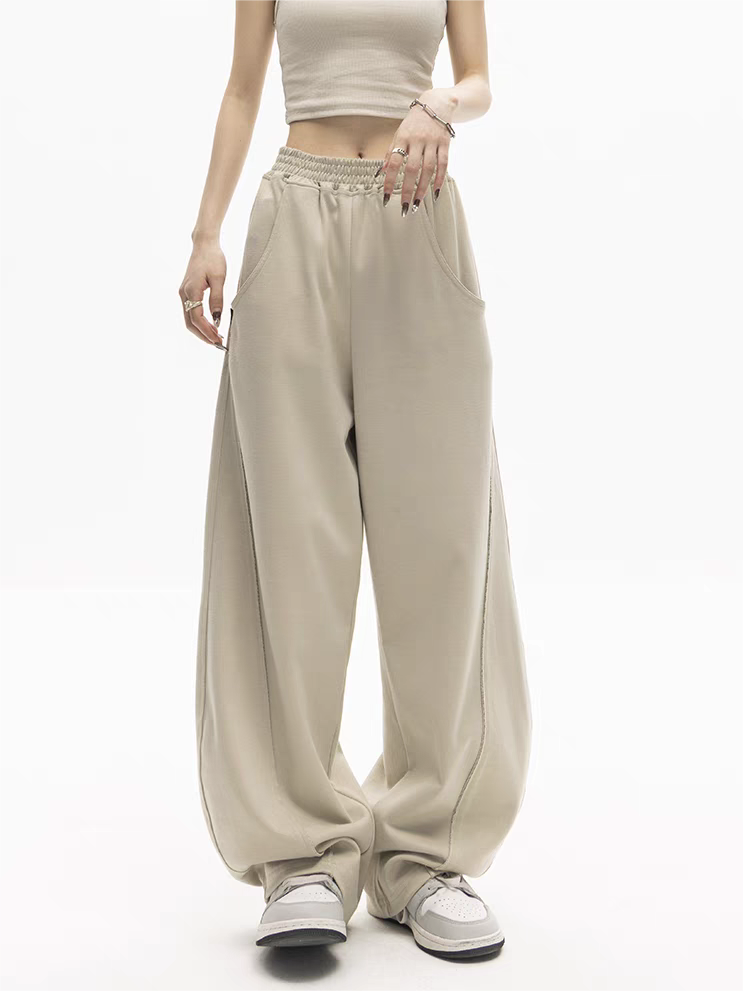 Heidi-Mode | School Einfarbiger Baggy Sweatpants
