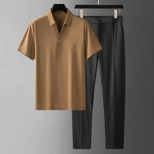 Poloshirt und Hose für Herren