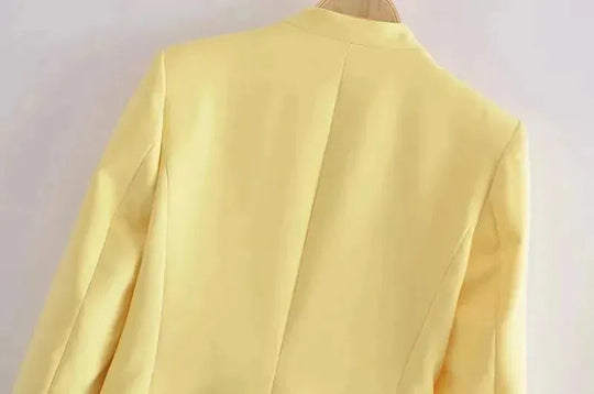 Heidi-Mode | Der Vorstellungskraft Formal Blazer Damen - Lässig - Uni-Farben