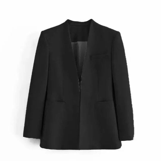 Heidi-Mode | Der Vorstellungskraft Formal Blazer Damen - Lässig - Uni-Farben