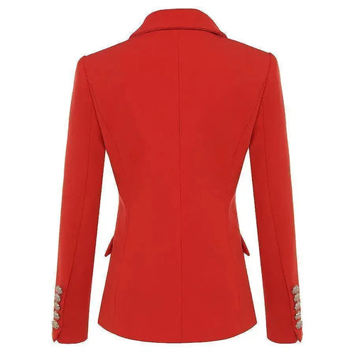 Heidi-Mode | Der optimistische zweireihige Blazer Damen - Formal-Business - Einfarbig-Uniform