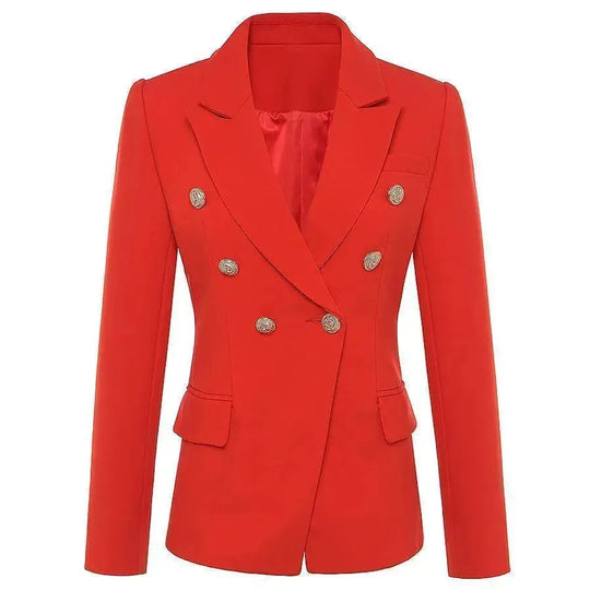 Heidi-Mode | Der optimistische zweireihige Blazer Damen - Formal-Business - Einfarbig-Uniform