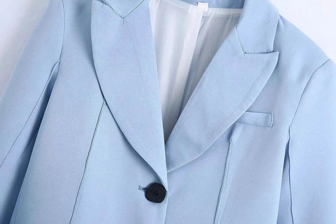 Heidi-Mode | Der Rocker-Blazer Damen - Lässig - Unifarben