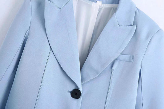 Heidi-Mode | Der Rocker-Blazer Damen - Lässig - Unifarben