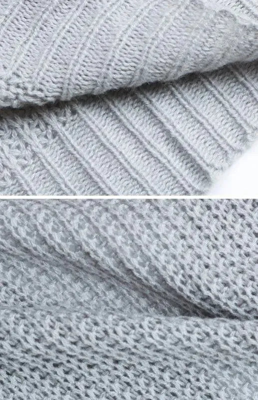 Heidi-Mode | Twist Damen Strickjacke Pullover im Strickmuster