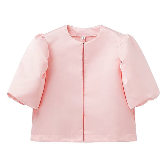 Elegante Bluse mit Puffärmeln für Damen