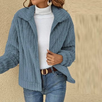 Heidi-Mode | Gerippte Jacke Schick Moderner Stil Ideal für den Winter