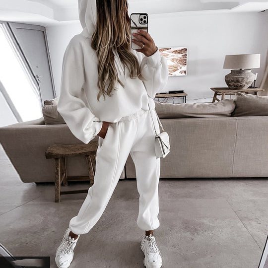 Heidi-Mode | Bequemer 2 Teiliger Luxus Jogginganzug für Frauen