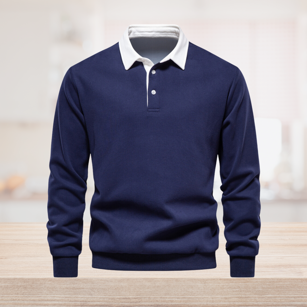 Heidi-Mode | Trendy Herren Polo Sweater