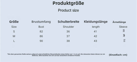 Heidi Mode | Slim Fit farblich passende kurze Ärmel