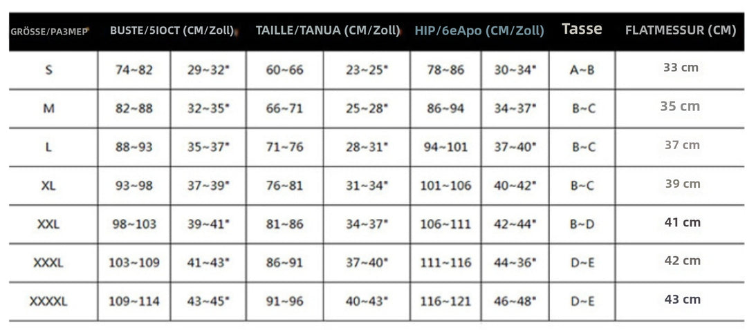 Heidi Mode | Großer Badeanzug mit Rüschendruck und hoher Taille