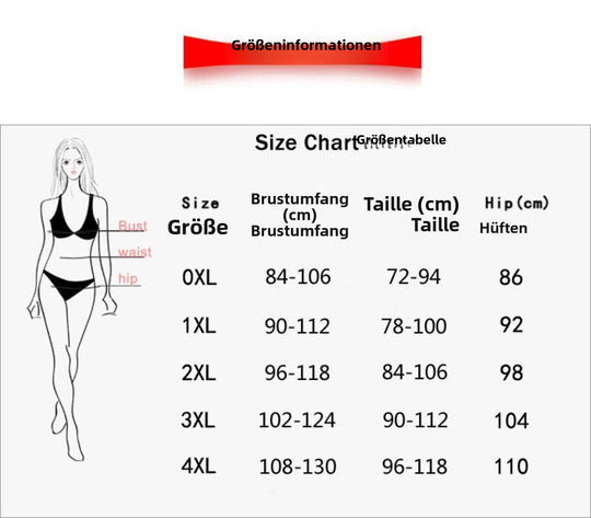 Heidi Mode | Großer einteiliger Bikini mit Leopardenmuster