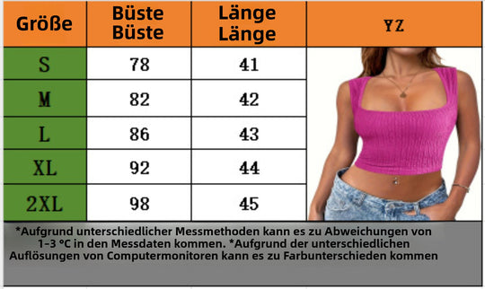 Heidi Mode | Modeweste mit quadratischem Kragen