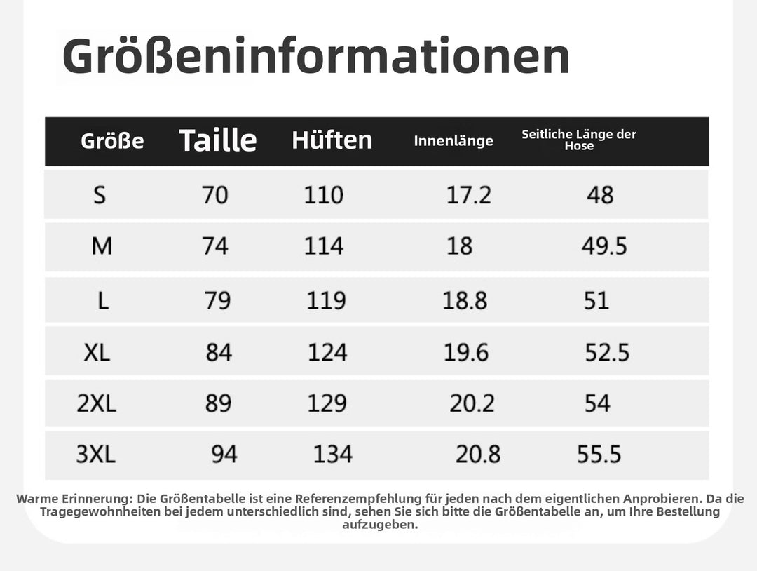 Heidi Mode | Einfarbige Shorts für Männer