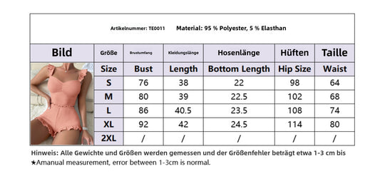 Heidi Mode | Sexy Hosenträgershorts Loungewear
