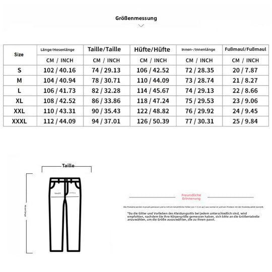 Heidi Mode | Dropping Gestreifte Hose mit hoher Taille und weitem Bein