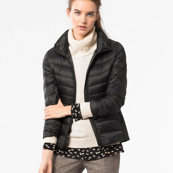 Heidi-Mode | Elegante Leichtgewicht Daunenjacke Damen