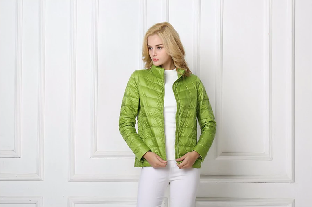 Heidi-Mode | Elegante Leichtgewicht Daunenjacke Damen