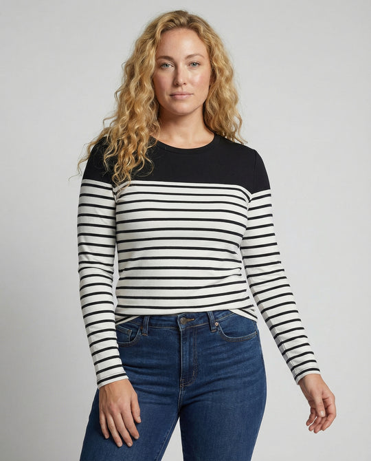 Heidi-Mode | Lässiges Gestreept-Shirt