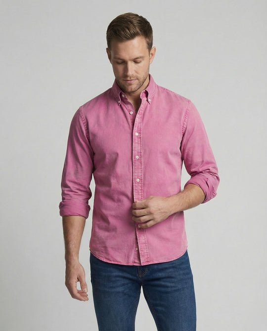 Herren Oxfordhemd Herren Button Down