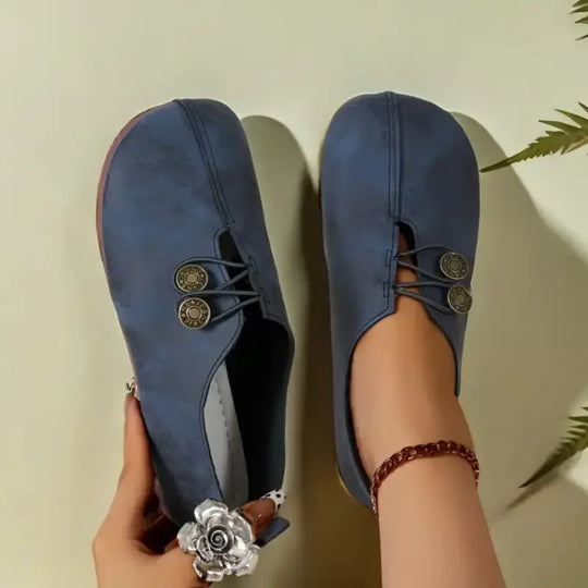 Heidi-Mode | Elegante Ergonomische Flachschuhe mit Weicher Sohle