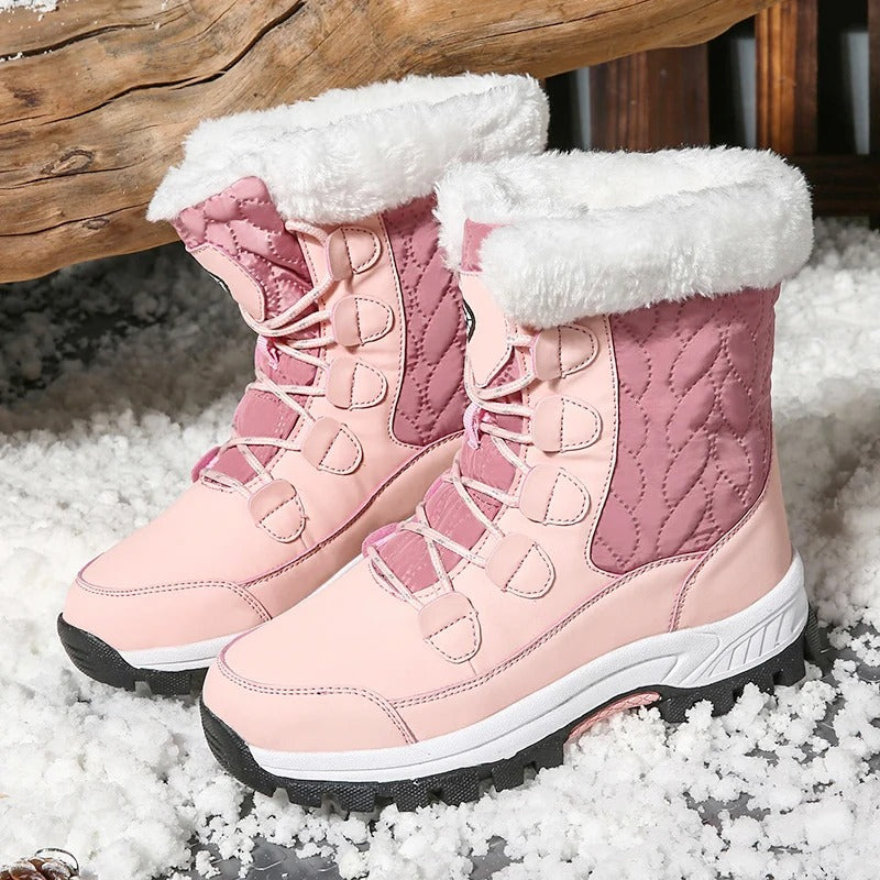 Heidi-Mode | Damen Wasserdichte Outdoor-Schneestiefel