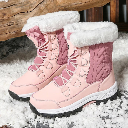 Heidi-Mode | Damen Wasserdichte Outdoor-Schneestiefel