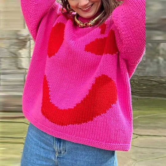 Heidi-Mode | Oversized-Strickpullover für Damen