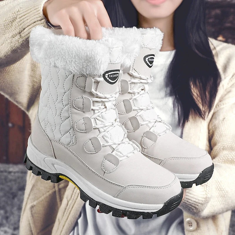 Heidi-Mode | Damen Wasserdichte Outdoor-Schneestiefel