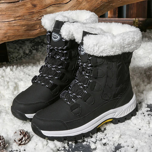Heidi-Mode | Damen Wasserdichte Outdoor-Schneestiefel