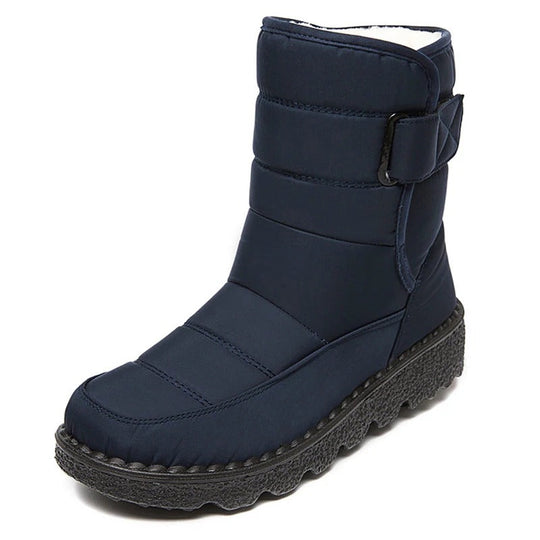 Heidi-Mode | Damen Wasserdicht Rutschfest Warm Knöchel Schnee Stiefel