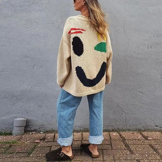 Heidi-Mode | Oversized-Strickpullover für Damen