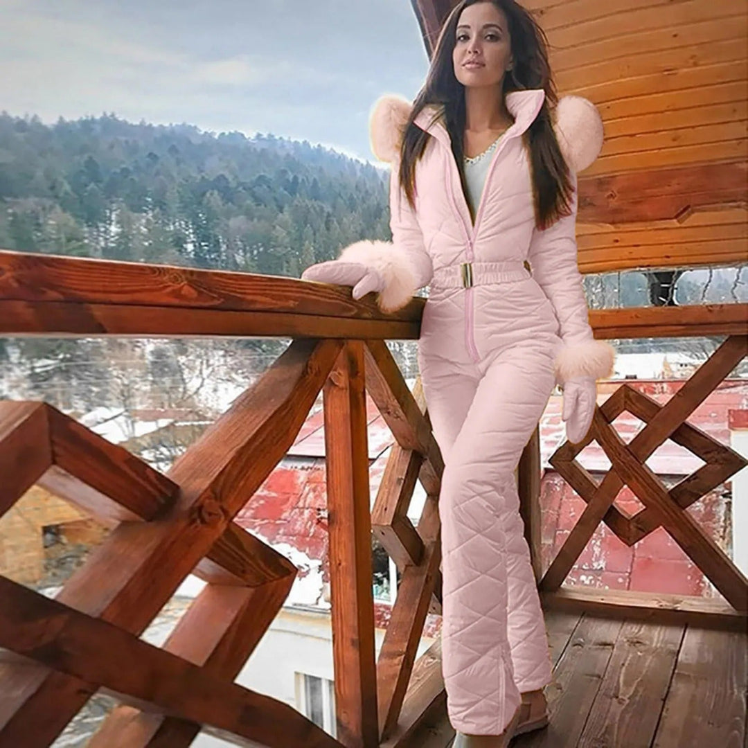 Heidi-Mode | Snowboard-Fashion Outdoor Skianzug mit Reißverschluss