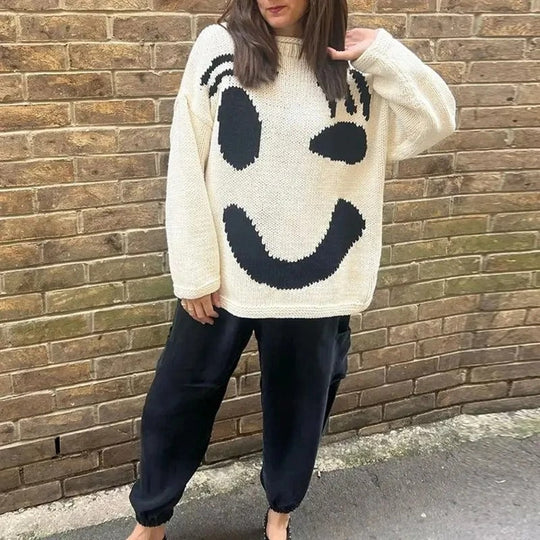 Heidi-Mode | Oversized-Strickpullover für Damen