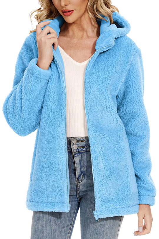 Heidi-Mode | Sweat À Capuche Confortable En Fourrure Pour Femmes