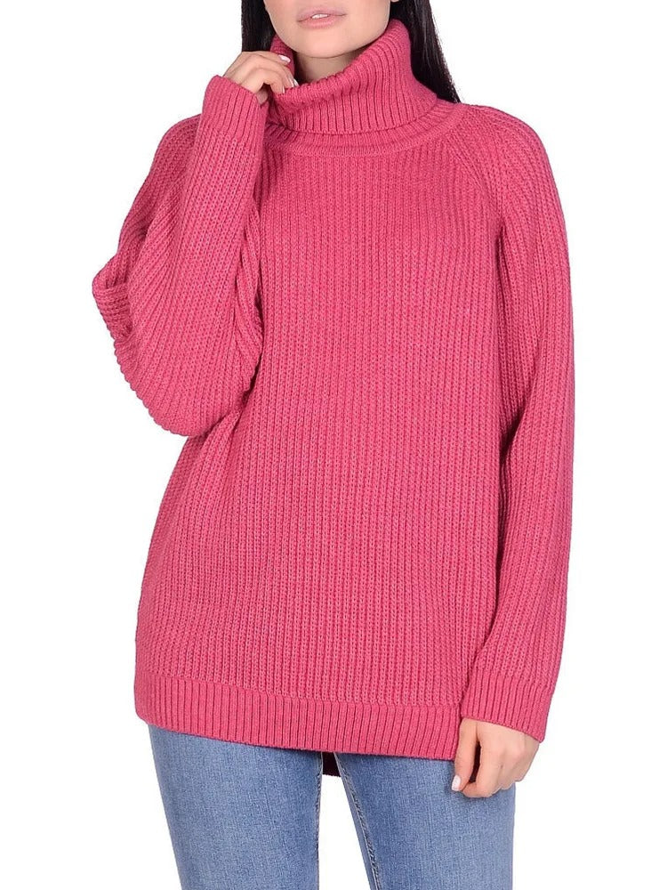 Heidi-Mode | Strick Woll Rollkragenpullover Für Damen