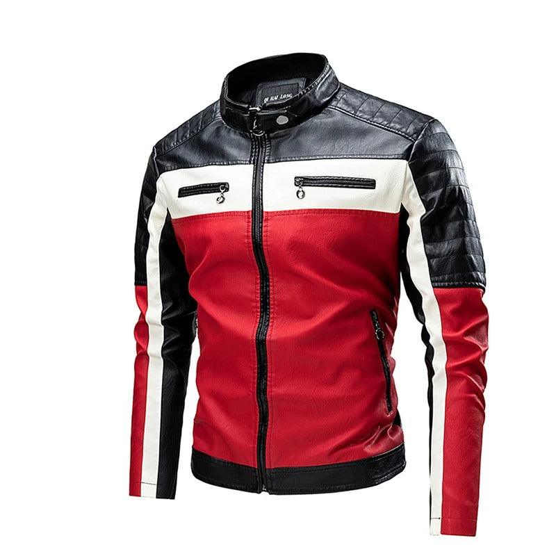 Heidi-Mode - Motorrad-Lederjacke für Männer