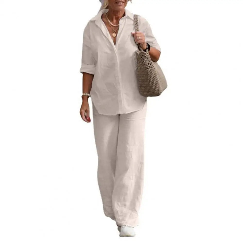 Heidi-Mode | Lässiges Baumwoll-Set Für Damen