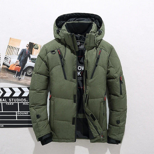 elegante Premium-Daunenjacke für ultimativen Stil und Wärme