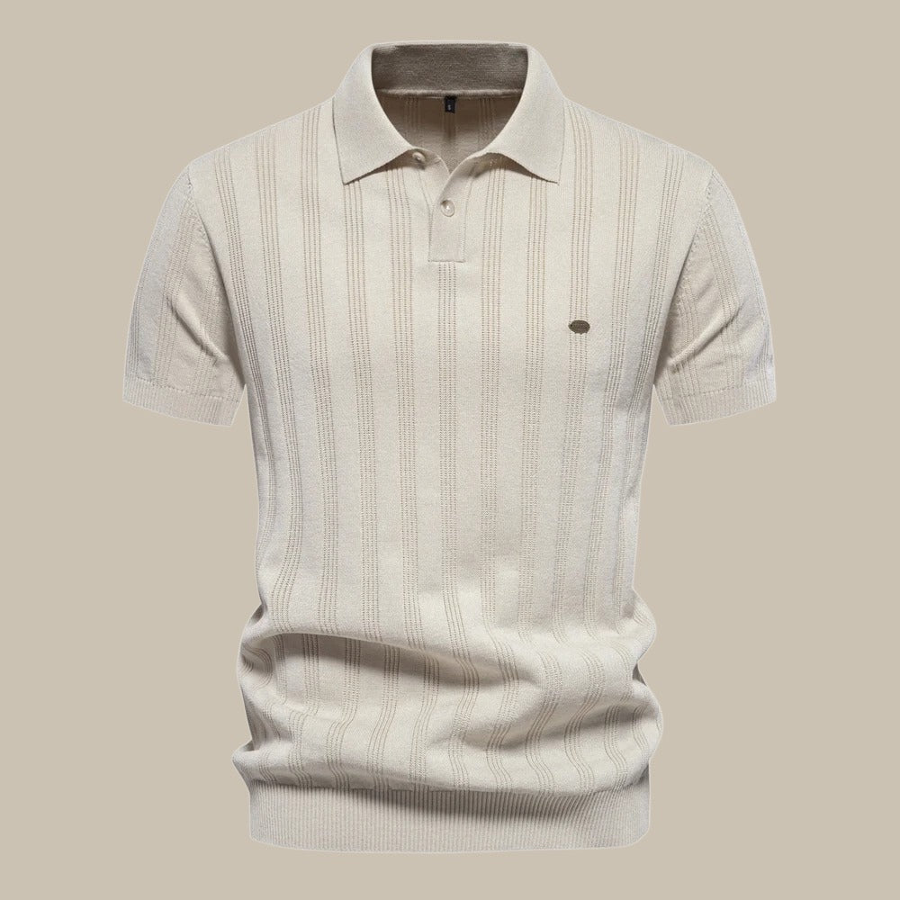 Heidi-Mode | Stilvolle Merino Poloshirt mit Kurzem Arm