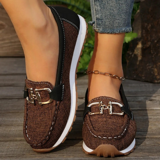 Heidi-Mode | Atmungsaktive Mesh Keilschuhe