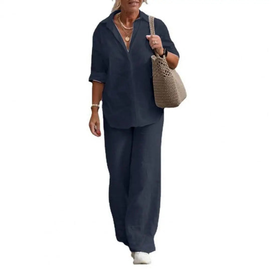 Heidi-Mode | Lässiges Baumwoll-Set Für Damen